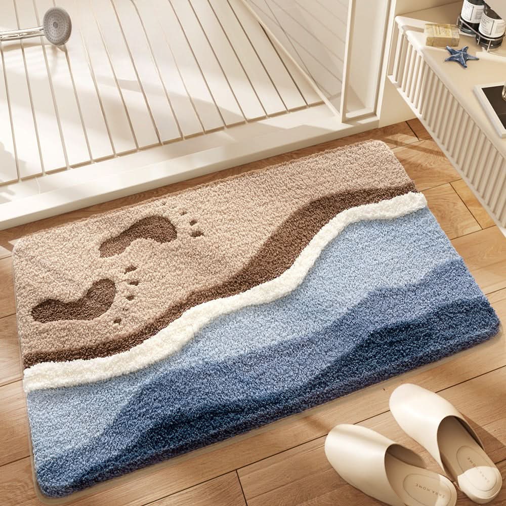 Eco-Friendly Washable Microfiber Rug with Non-Slip Base – Soft, Durable, Quick-Drying Carpet for Home Decor 0