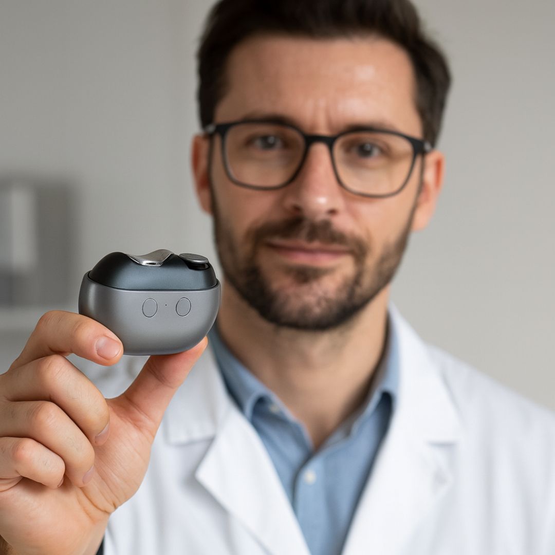 Electric Nail Clipper and Polisher for Thick Nails – Ergonomic Design, LED Light, Ideal for Seniors and Easy Nail Care 3