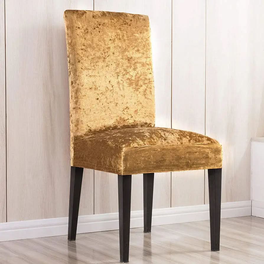 Elegant Velvet Dining Chair Cover – Universal Fit, Soft and Durable Protection for Dining Room Chairs 0