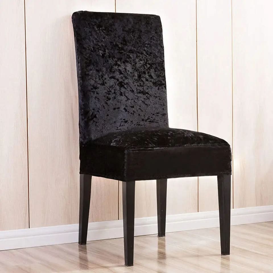 Elegant Velvet Dining Chair Cover – Universal Fit, Soft and Durable Protection for Dining Room Chairs 6