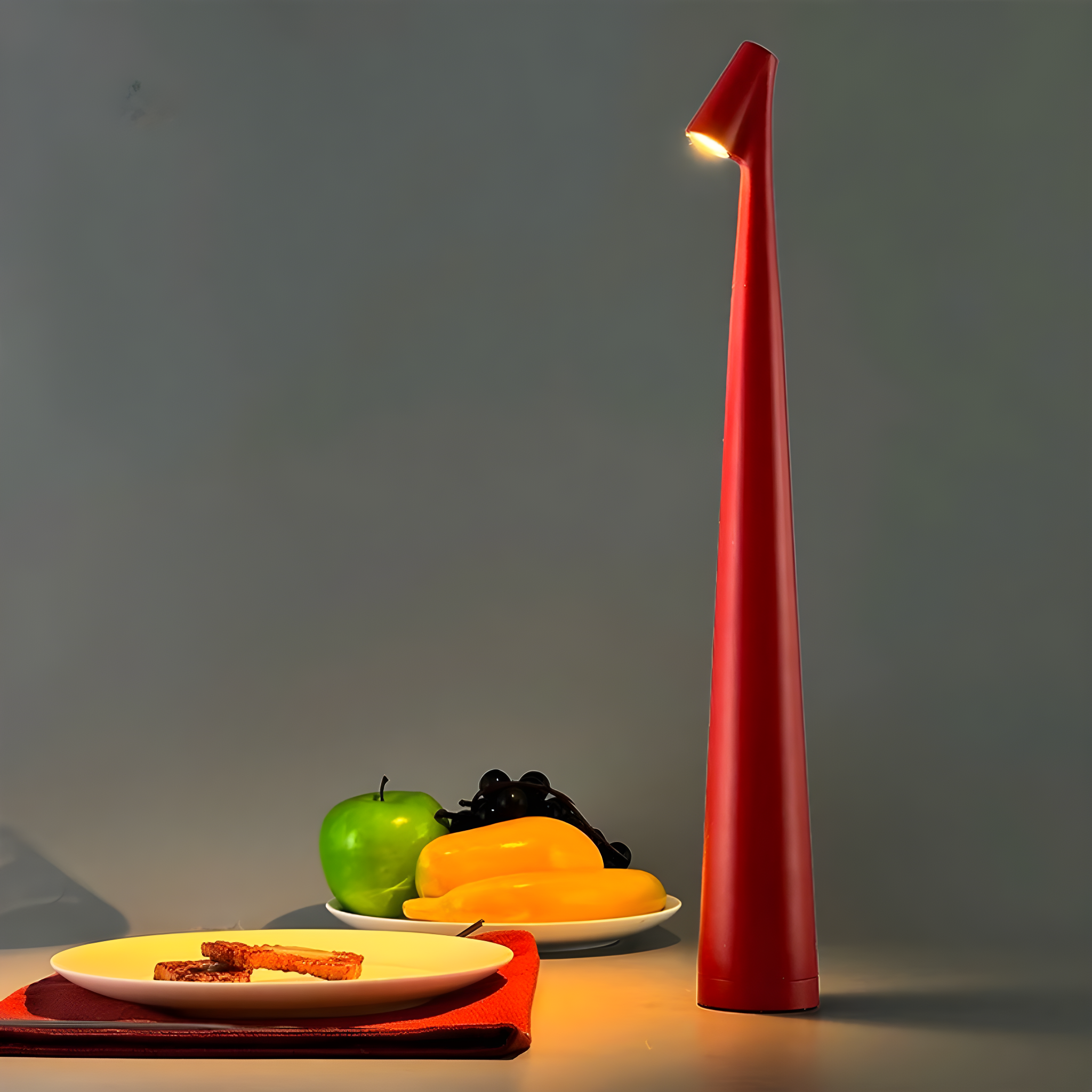 Elegant Wireless LED Table Lamp, Touch Control, Dimmable Lighting, Portable Cordless Design for Bedside or Desk Use 11
