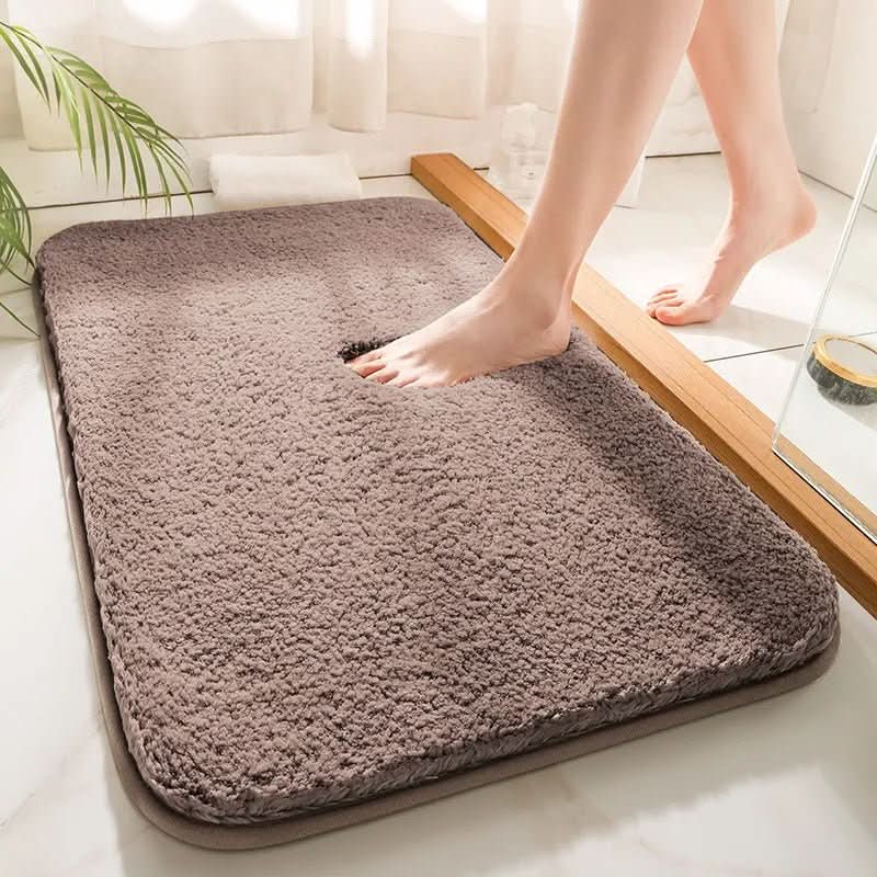 Extra Thick Microfiber Non-Slip Bath Mat – Soft, Absorbent Bathroom Mat in Multiple Sizes and Colors 2