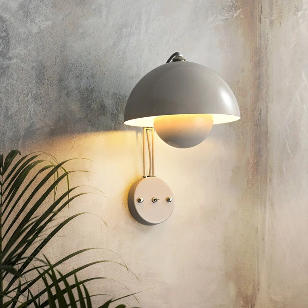 Floral LED Wall Lamp – Energy-Efficient Decorative Wall Sconce Lighting for Serene Ambiance 0