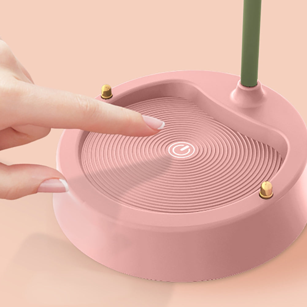 Flower-Shaped Desk Lamp with Touch Activation and Three Color Temperatures – Portable LED Lighting 4