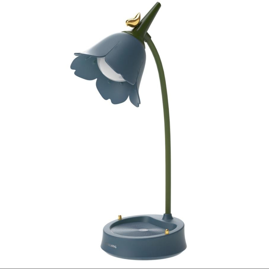 Flower-Shaped Desk Lamp with Touch Activation and Three Color Temperatures – Portable LED Lighting 7