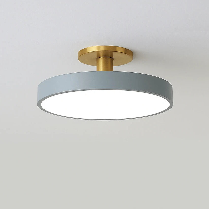 Flush Mount LED Ceiling Light Fixture – Warm White Circular Design for Elegant Illumination in Any Room 4