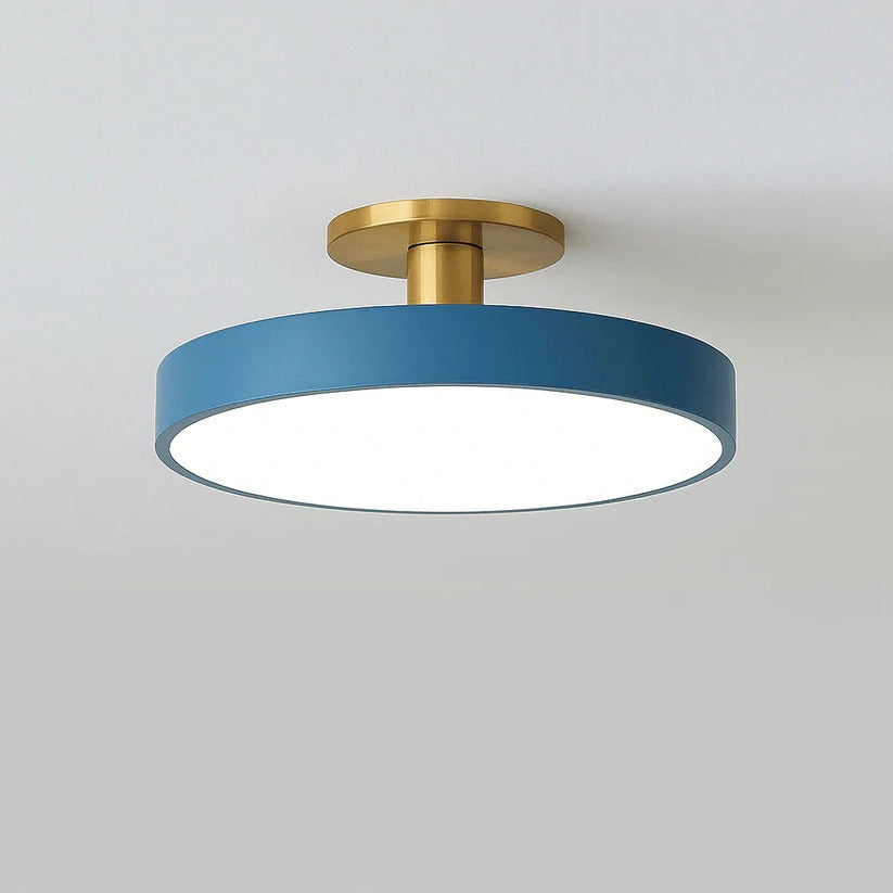 Flush Mount LED Ceiling Light Fixture – Warm White Circular Design for Elegant Illumination in Any Room 5