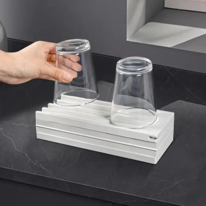 Foldable Silicone Dish Drying Mat – Heat Resistant and Non-Slip Design for Quick Water Drainage, Compact Kitchen Countertop Protector 1