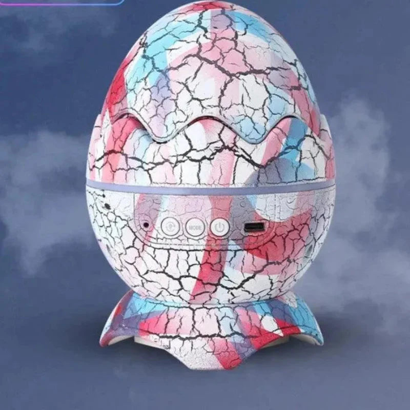Galaxy Projector with Bluetooth Speaker – 14 Color Modes, Adjustable Brightness, Remote Control, Unique Galactic Egg Design 14