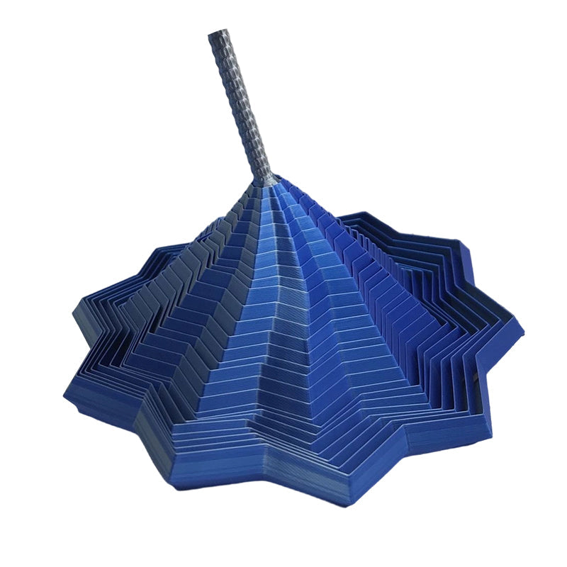 Geometric Helix Tower Stress Toy for Stress Relief – Eco-Friendly Desk Accessory for Focus and Creativity 12