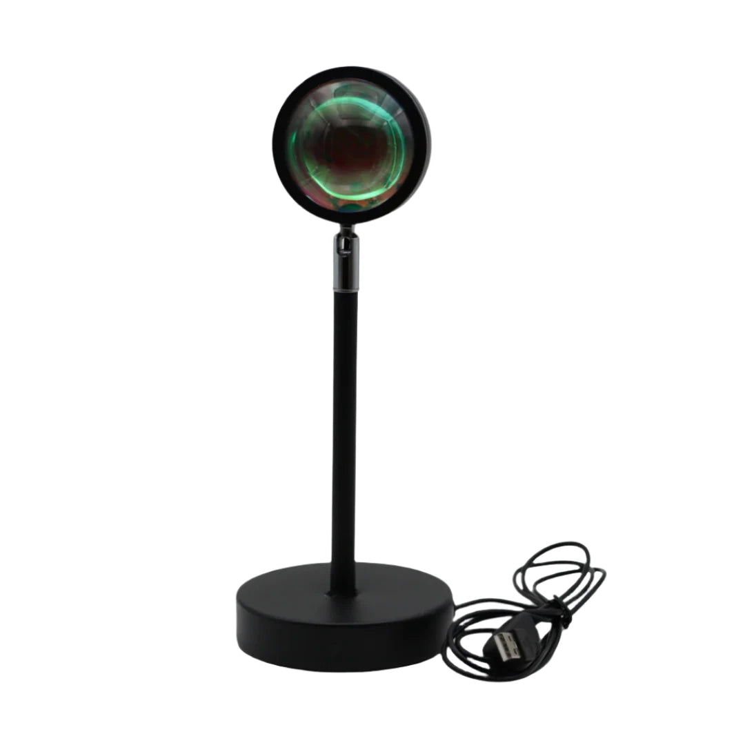 Golden Hour LED Table Lamp with 180° Rotation and Dimming Function – Premium Aluminum Design for Bedside or Living Room 0