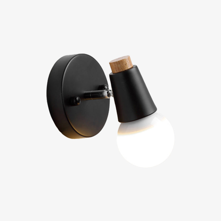 Handcrafted Wooden Wall Light with Deer Design – Rustic Wall Lamp for Living Room and Bedroom Decor 5