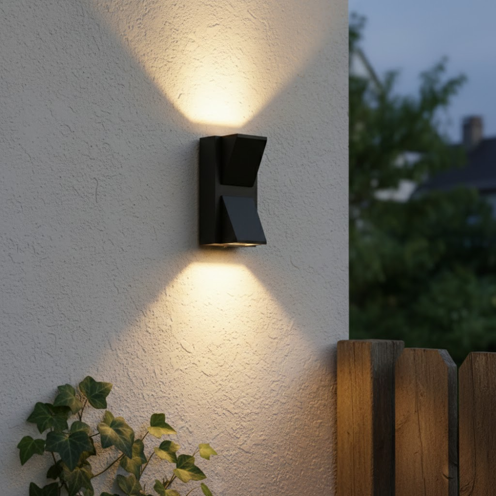IP54 Outdoor Wall Light with Integrated LED – Durable Aluminum Exterior Wall Lantern 11