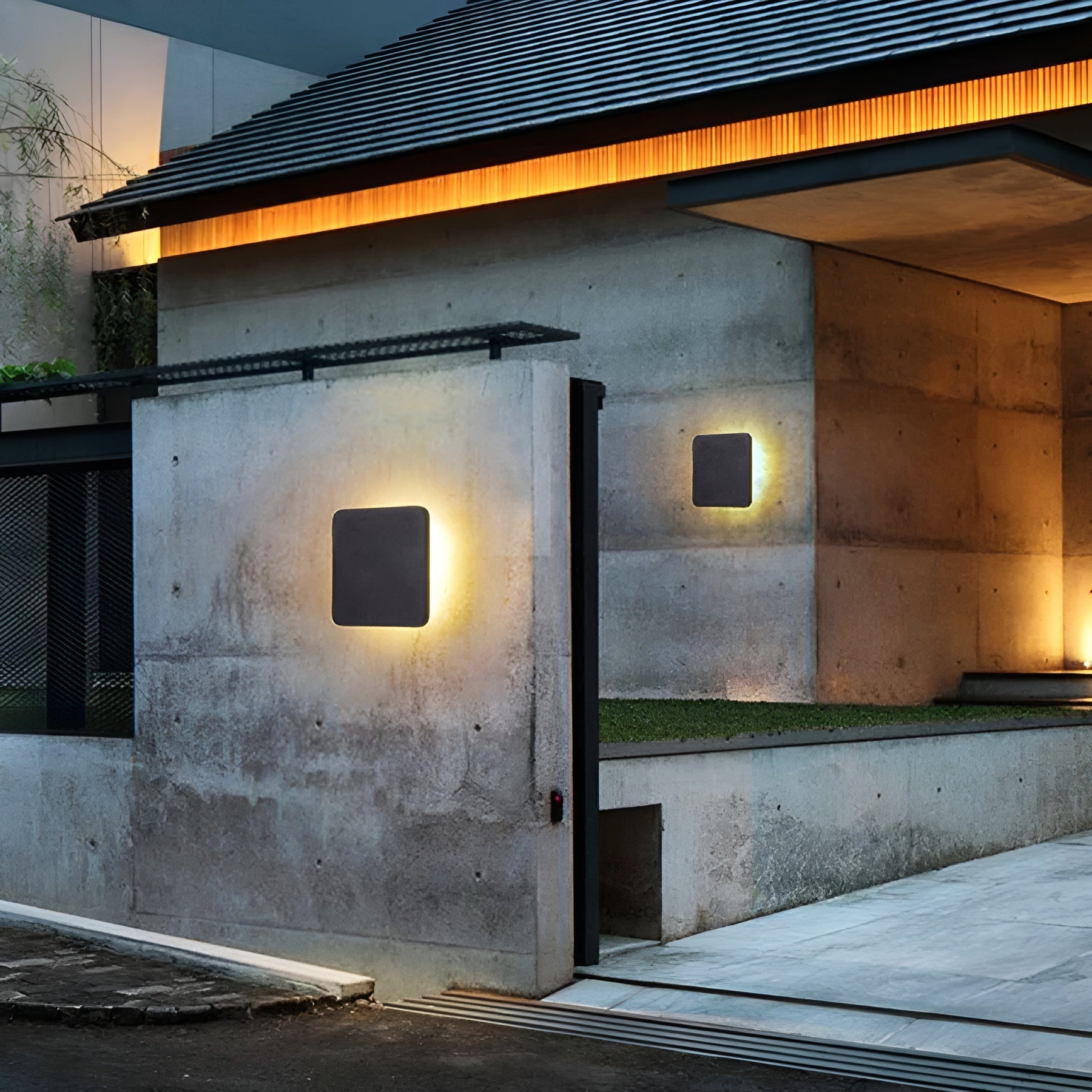 IP55 Waterproof LED Outdoor Wall Light – Elegant Aluminum Outside Lights for Modern Outdoor Spaces 0