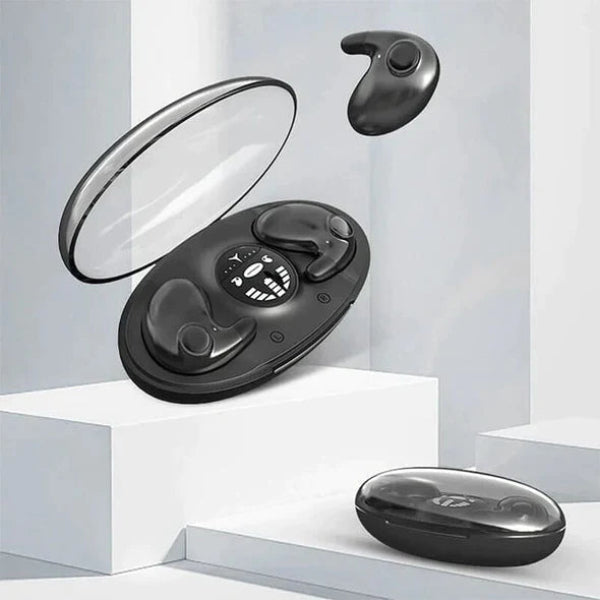 Invisible Ergonomic Wireless Earphones with Noise Cancellation for Comfortable Sleep – Lightweight, Skin-Friendly Design 0