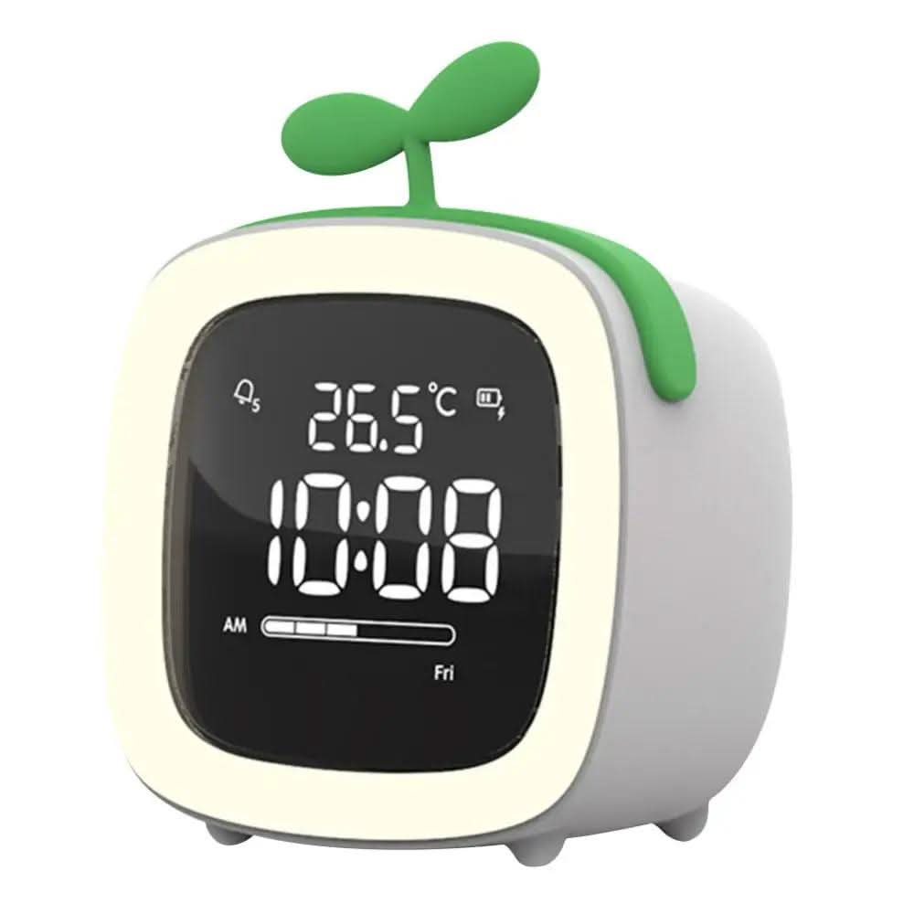 LED Children's Alarm Clock with Night Light – Gentle Wake-Up, Playful Star and Rabbit Design, Energy Efficient 20