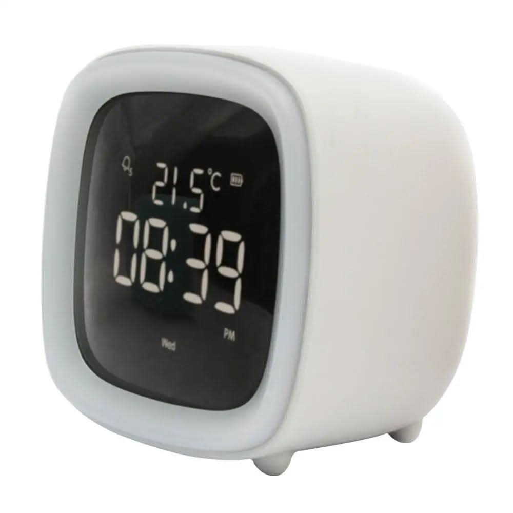 LED Children's Alarm Clock with Night Light – Gentle Wake-Up, Playful Star and Rabbit Design, Energy Efficient 21
