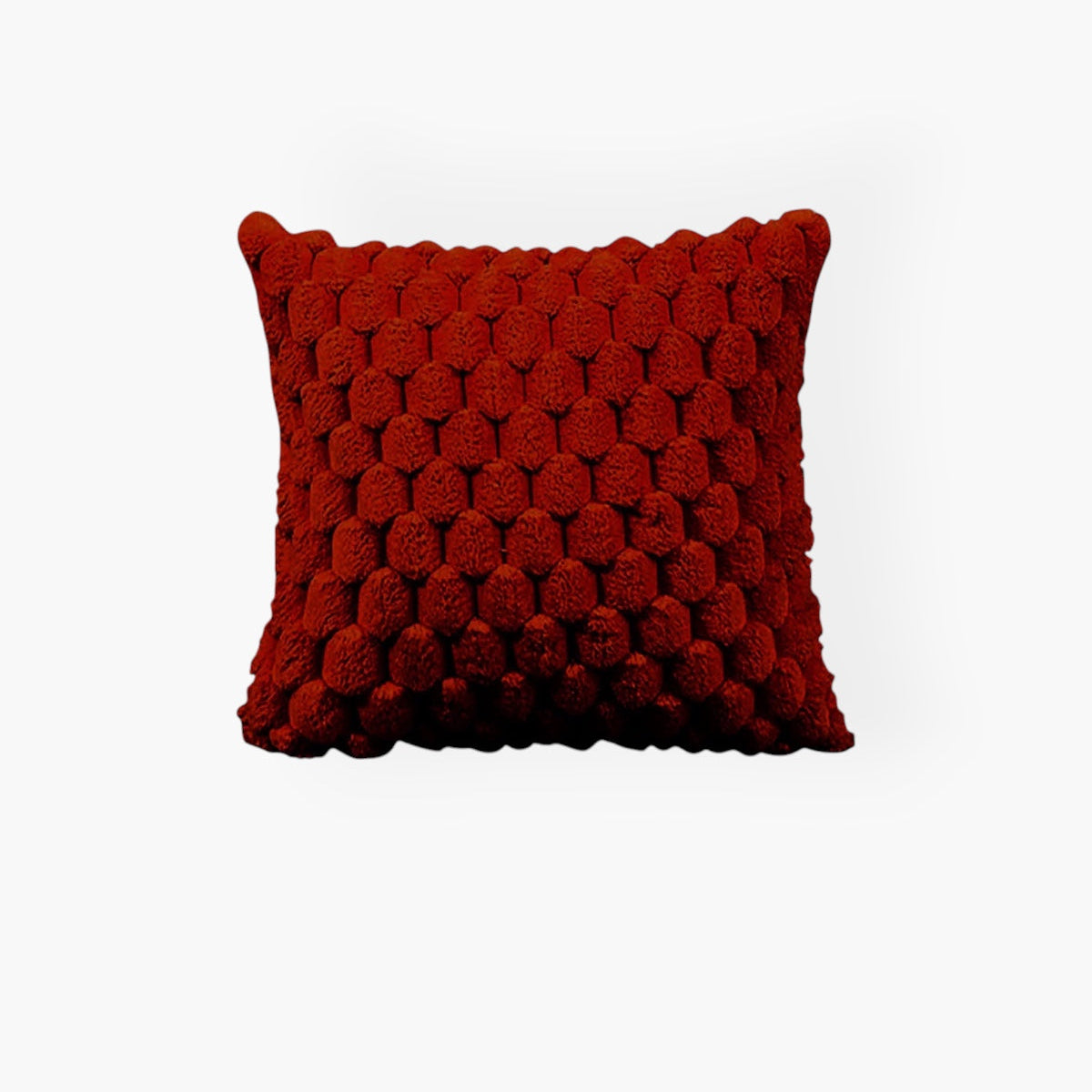 Lush Textured Throw Pillow 45x45 cm – Ultra-Soft Decorative Couch Pillow for Elegant Interiors 3