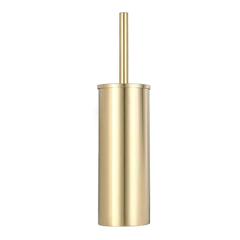 Luxury Toilet Brush and Holder Set with Elegant Gold Finish – Eco-Friendly Bathroom Accessory 1