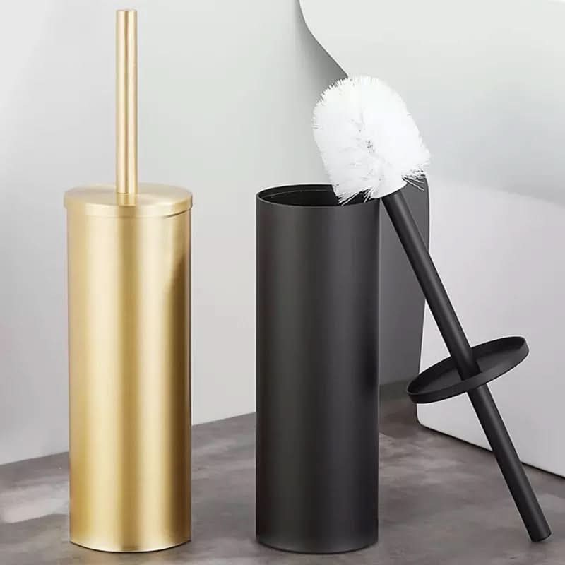 Luxury Toilet Brush and Holder Set with Elegant Gold Finish – Eco-Friendly Bathroom Accessory 2