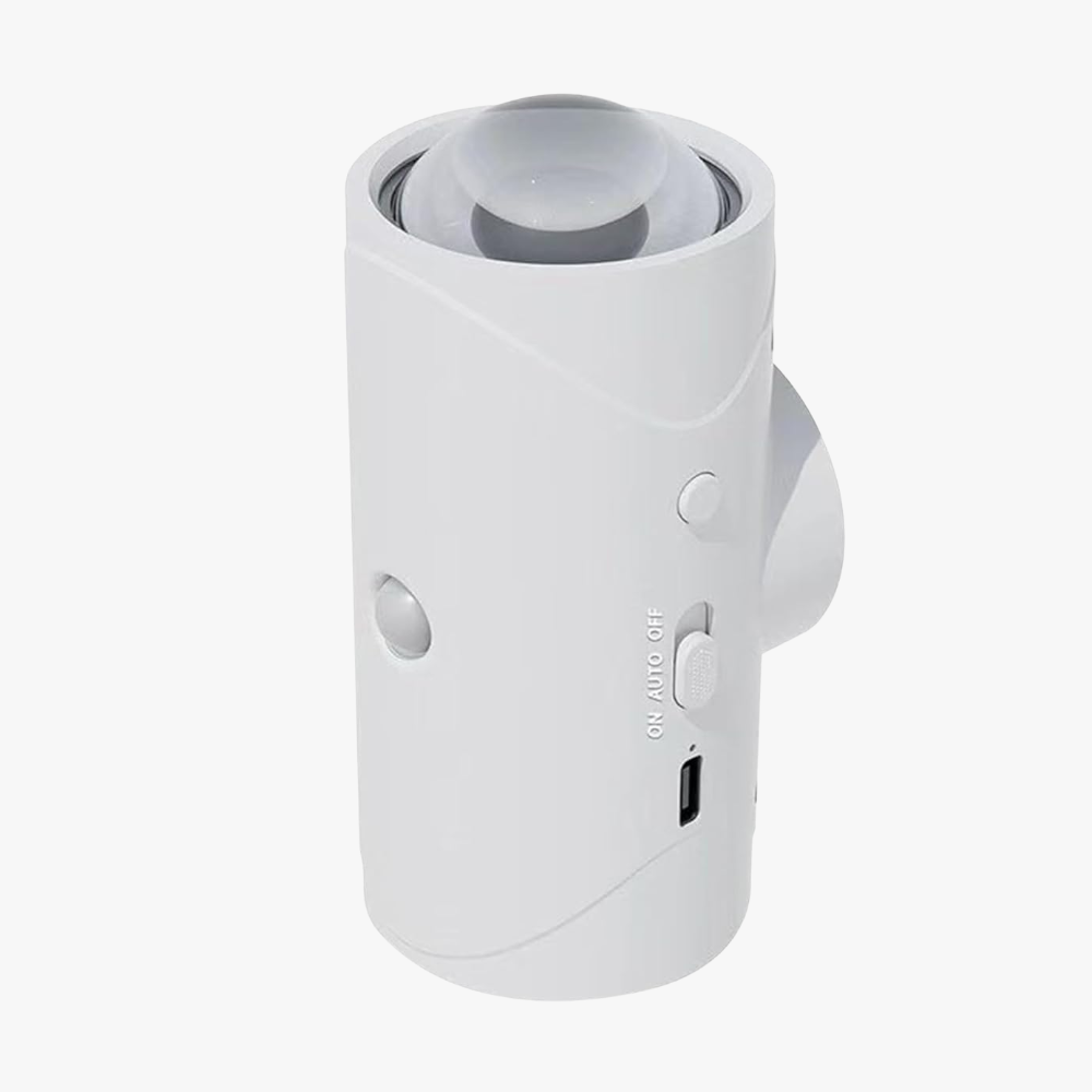 Magnetic LED Outdoor Wall Light with Motion Sensor, USB-C Charging, Waterproof, and Multiple Lighting Modes 1
