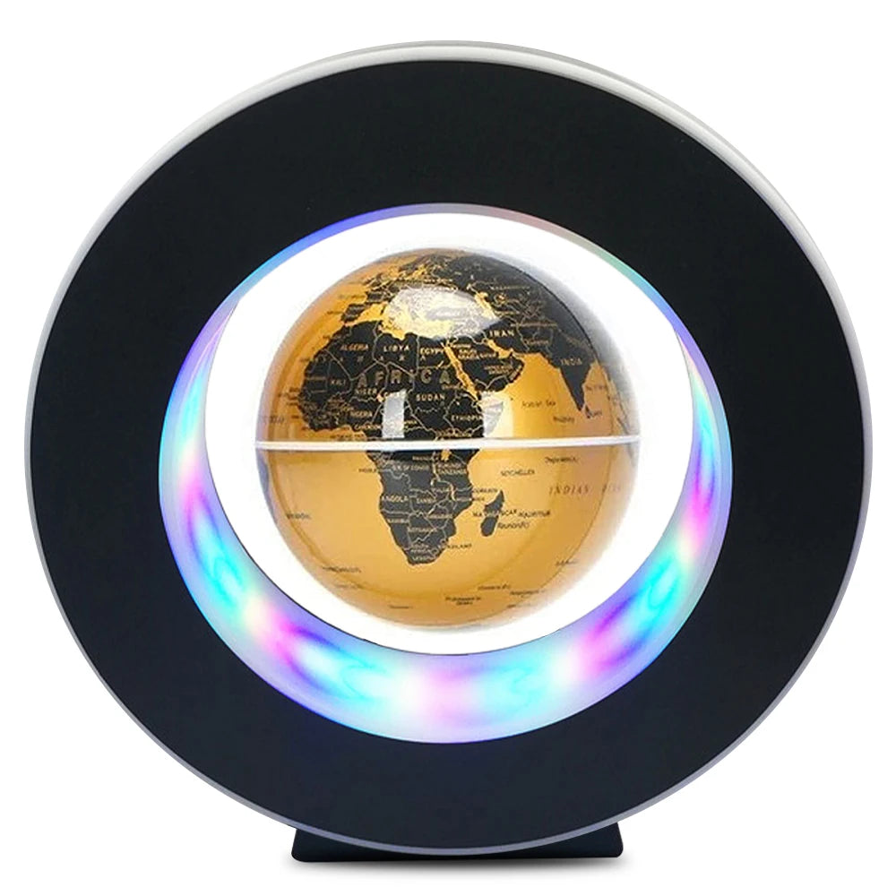 Magnetic Levitation Floating Globe with LED Lighting – 17.5cm Decorative World Globe for Home or Office Decor 6