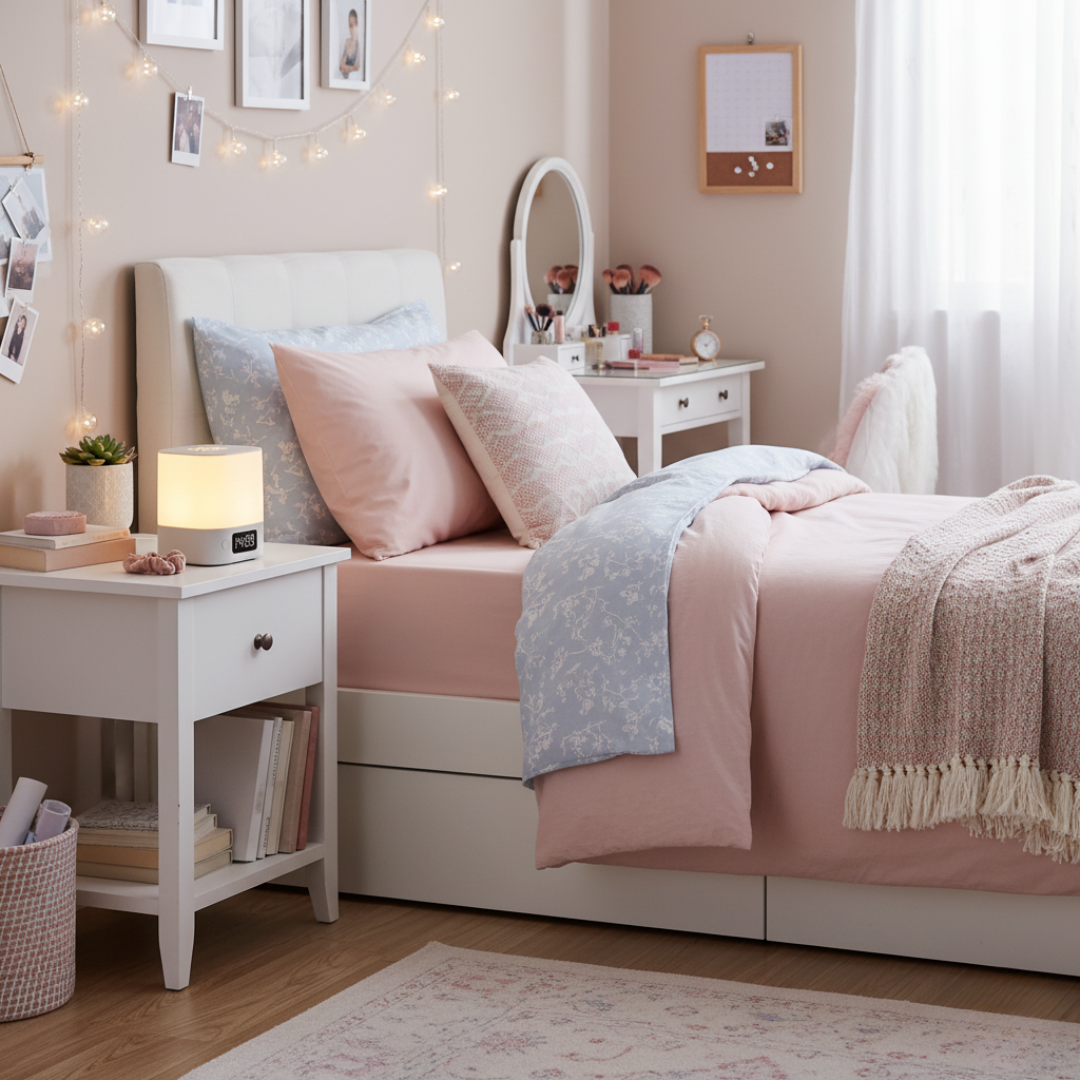 Minimalist Digital Clock with Clear Display – Small Battery-Operated Desk and Nightstand LED Clock 5