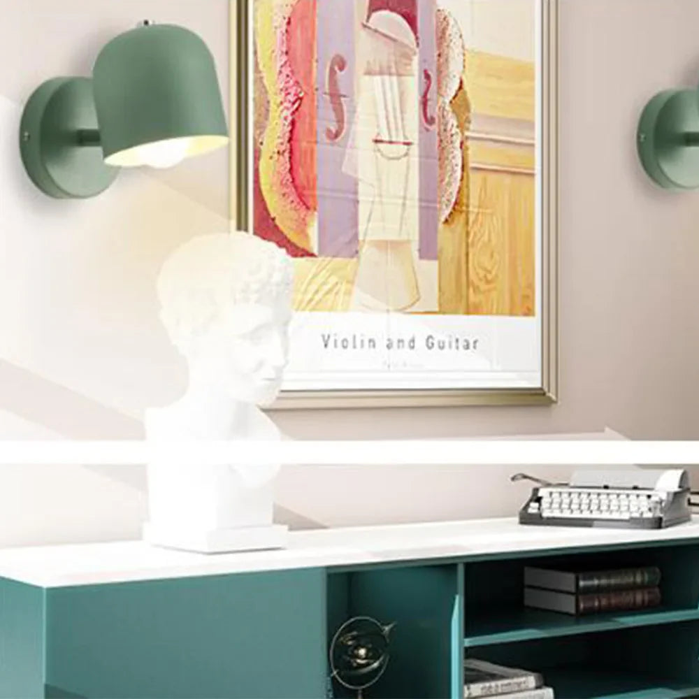 Minimalist LED Wall Light with Durable Metal Construction – Sculptural Design for Modern Spaces 3