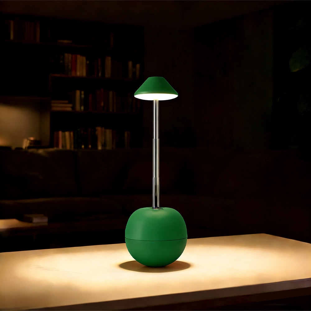 Minimalist Rechargeable LED Table Lamp - Adjustable Height Cordless Bedside Lamp for Modern Nightstands and Desks 13