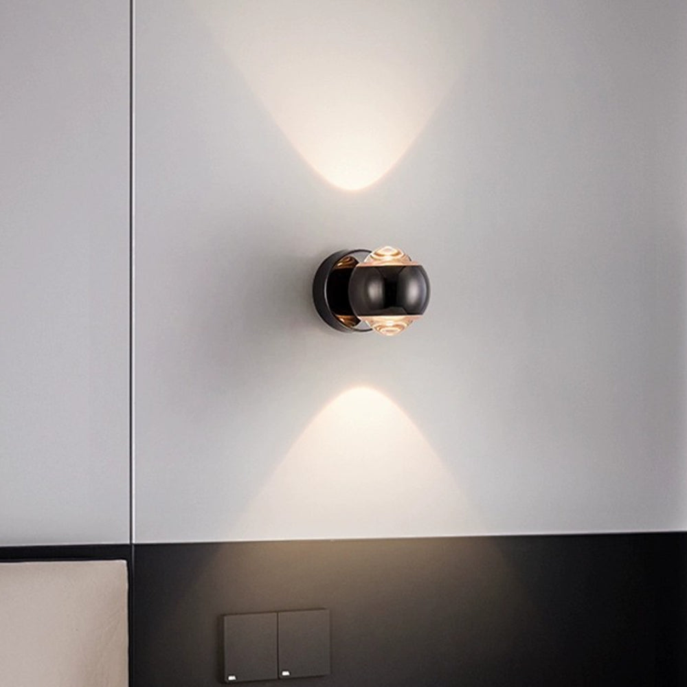 Modern 350° Rotating LED Wall Light - Adjustable Minimalist Wall Lamp for Indoor and Outdoor Use 4