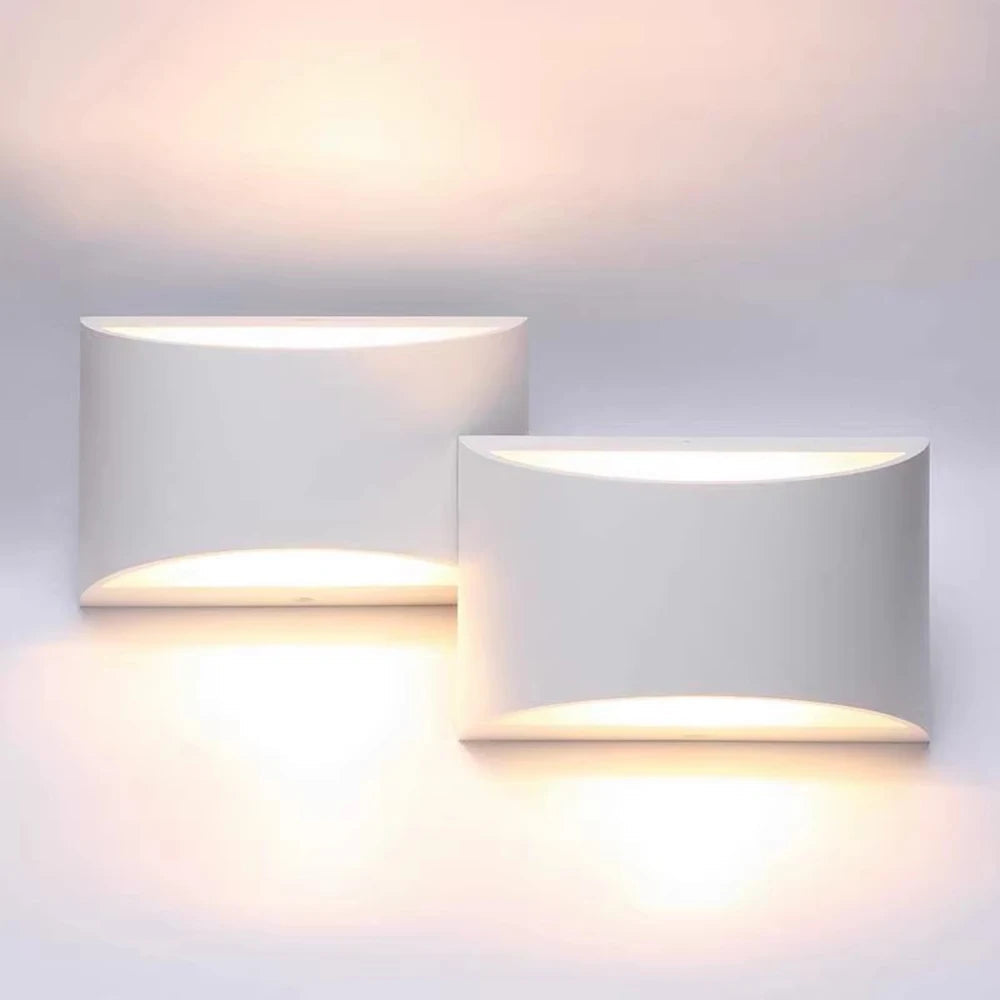 Modern Aluminum LED Wall Lamp with Adjustable Warm and Cool Light – Stylish Wall Sconce for Indoor Ambient Lighting 0