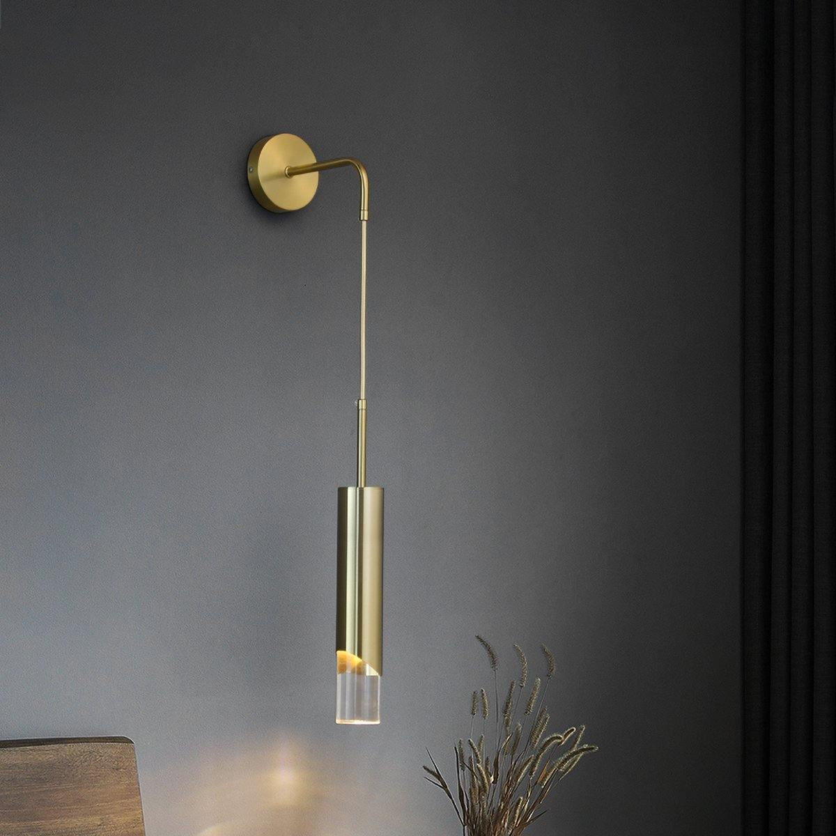 Modern Aluminum Wall Sconce with Integrated LED Lighting – 20cm Diameter, Warm White and Cool White Options 6