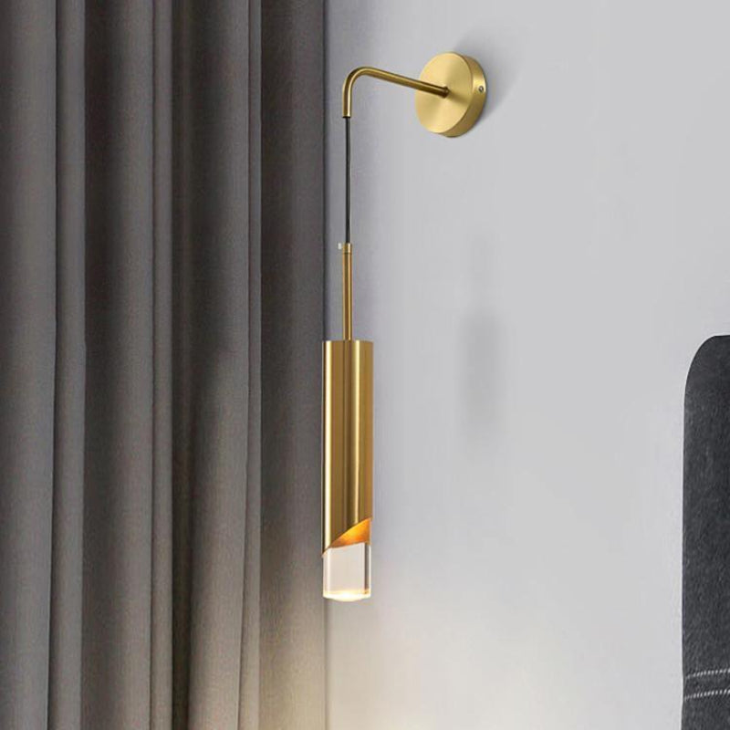 Modern Aluminum Wall Sconce with Integrated LED Lighting – 20cm Diameter, Warm White and Cool White Options 7