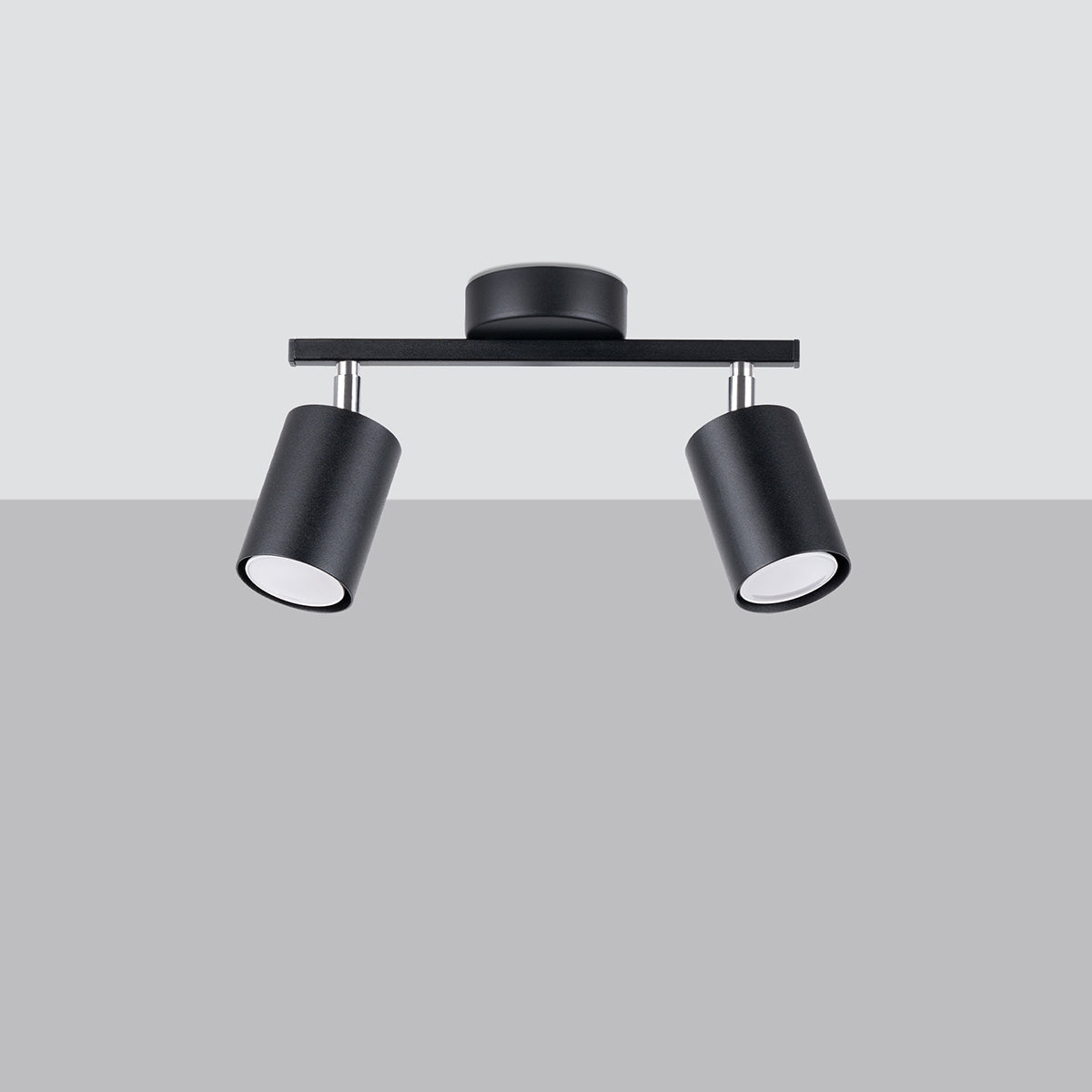 Modern Black Flush Mount Ceiling Light Fixture – Minimalist Design, LED Compatible, Ideal for Living Room and Bedroom 0