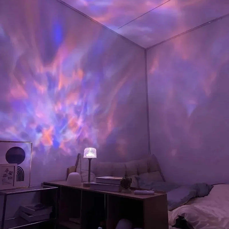 Modern LED Table Lamp with Remote Control, Color Changing and Dimmable Mood Lighting for Bedroom or Desk Use 5