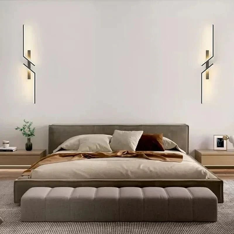 Modern LED Wall Lamp – Dimmable Wall Lights with Minimalist Design in Multiple Sizes and Warm White Light 0