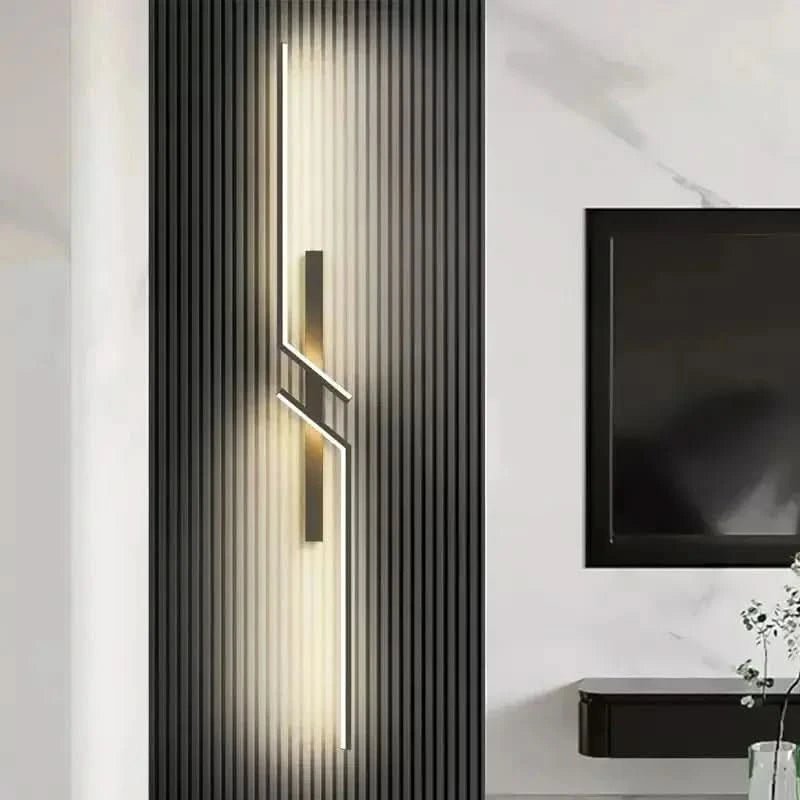 Modern LED Wall Lamp – Dimmable Wall Lights with Minimalist Design in Multiple Sizes and Warm White Light 1