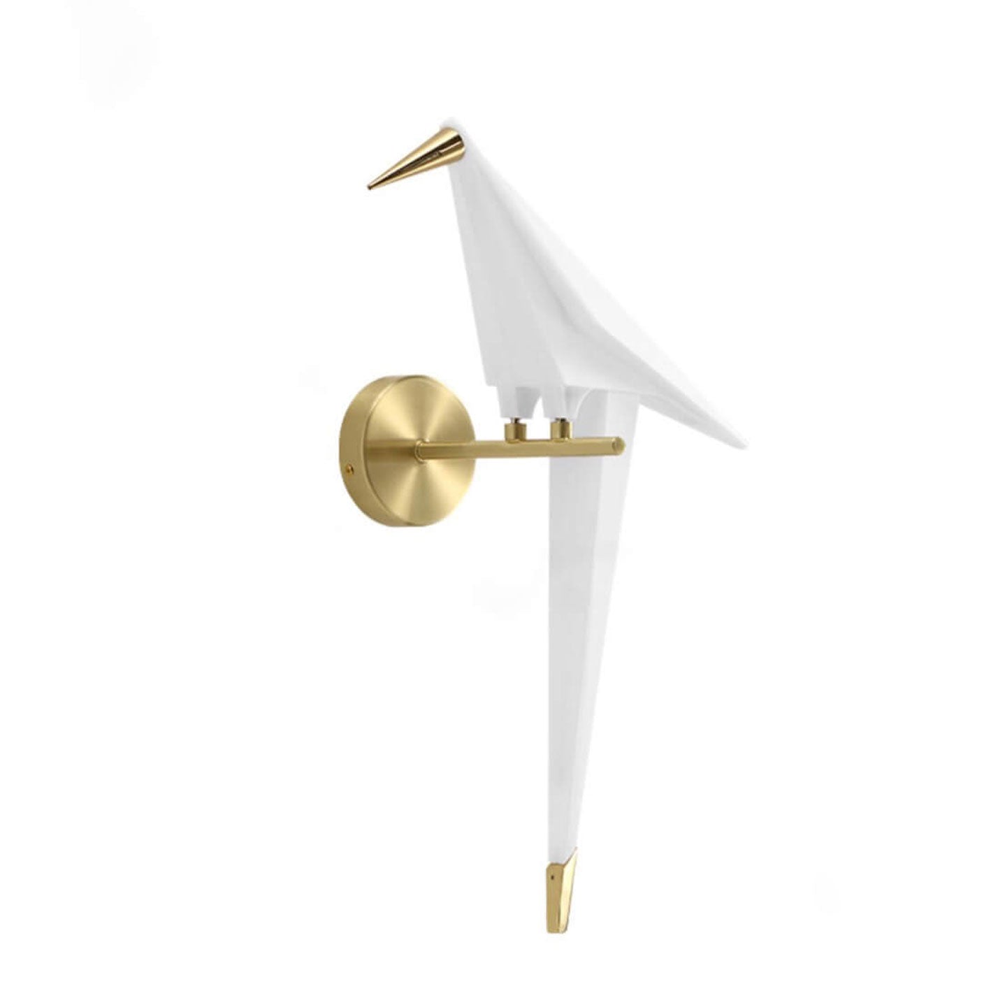 Modern LED Wall Sconce with Creative Paper Cranes Design – Energy-Efficient Wall Lamp in White and Gold, Ideal for Living Room and Bedroom 8