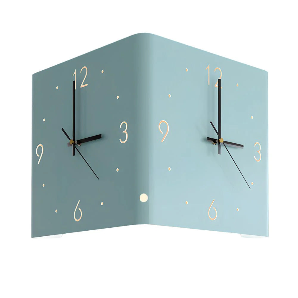 Modern Square LED Wall Clock with Auto-Sensor Lighting – Minimalist Design for Bedrooms and Hallways 13