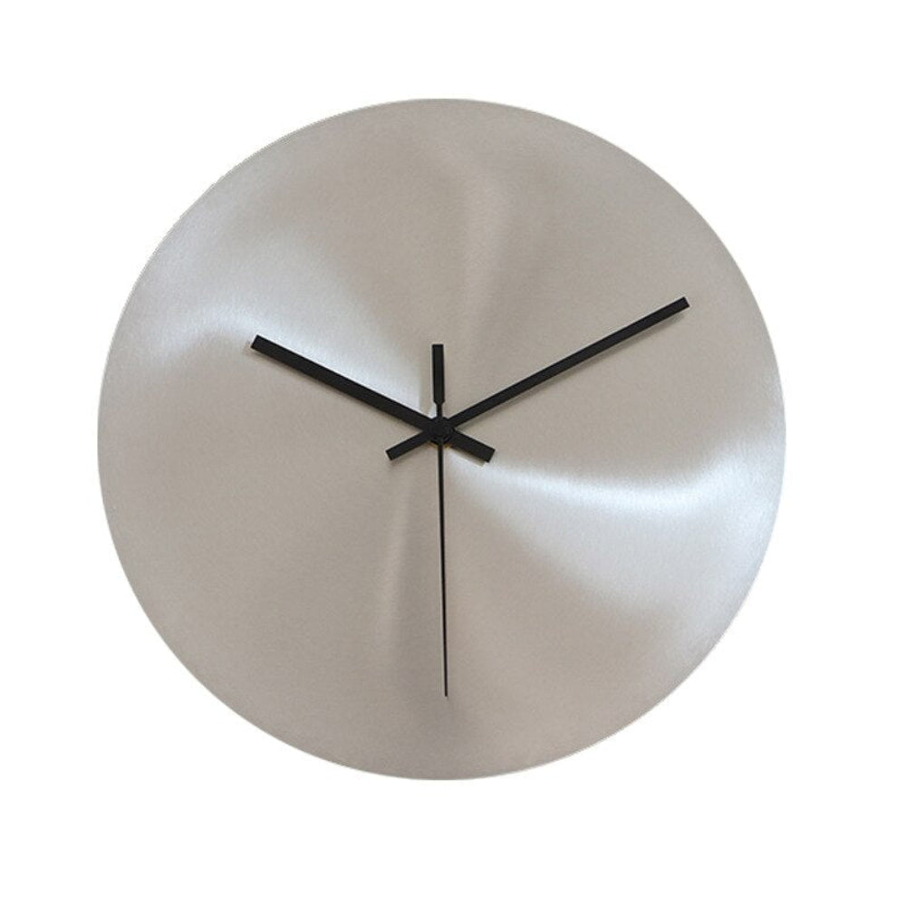 Modern Stainless Steel Wall Clock – Minimalist Kitchen Clock Decor for Home and Office, Easy to Mount, Multiple Sizes Available 3