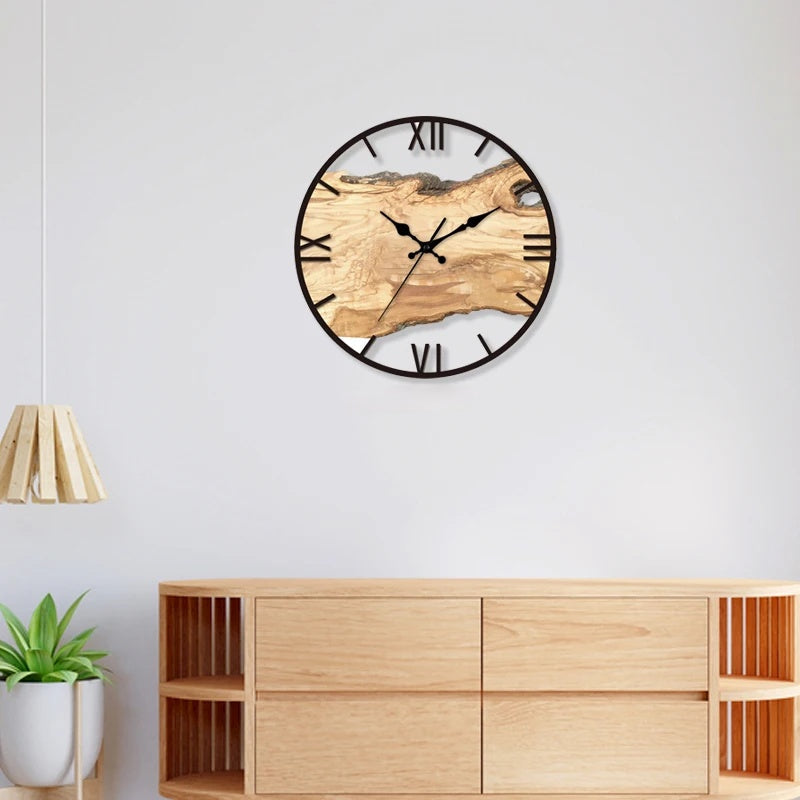 Modern Transparent Wall Clock – Stylish Acrylic Design for Home Décor, 30cm 1