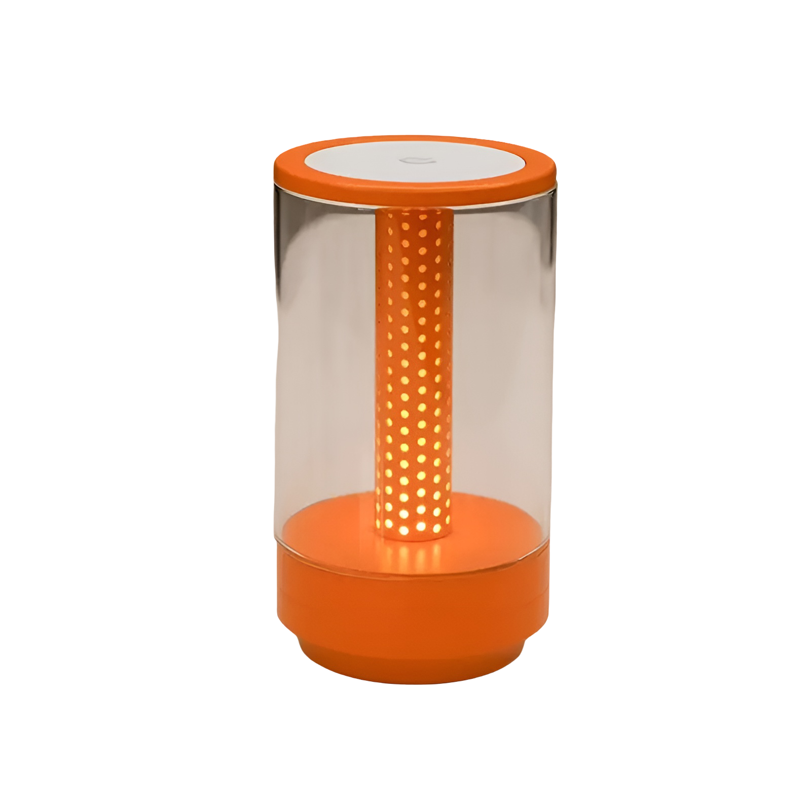 Modular LED Table Lamp with Touch Control, 3 Light Modes, Rechargeable Battery, Cordless Design, Versatile Bedside or Desk Use - Black, Grey, Gold, Orange 1