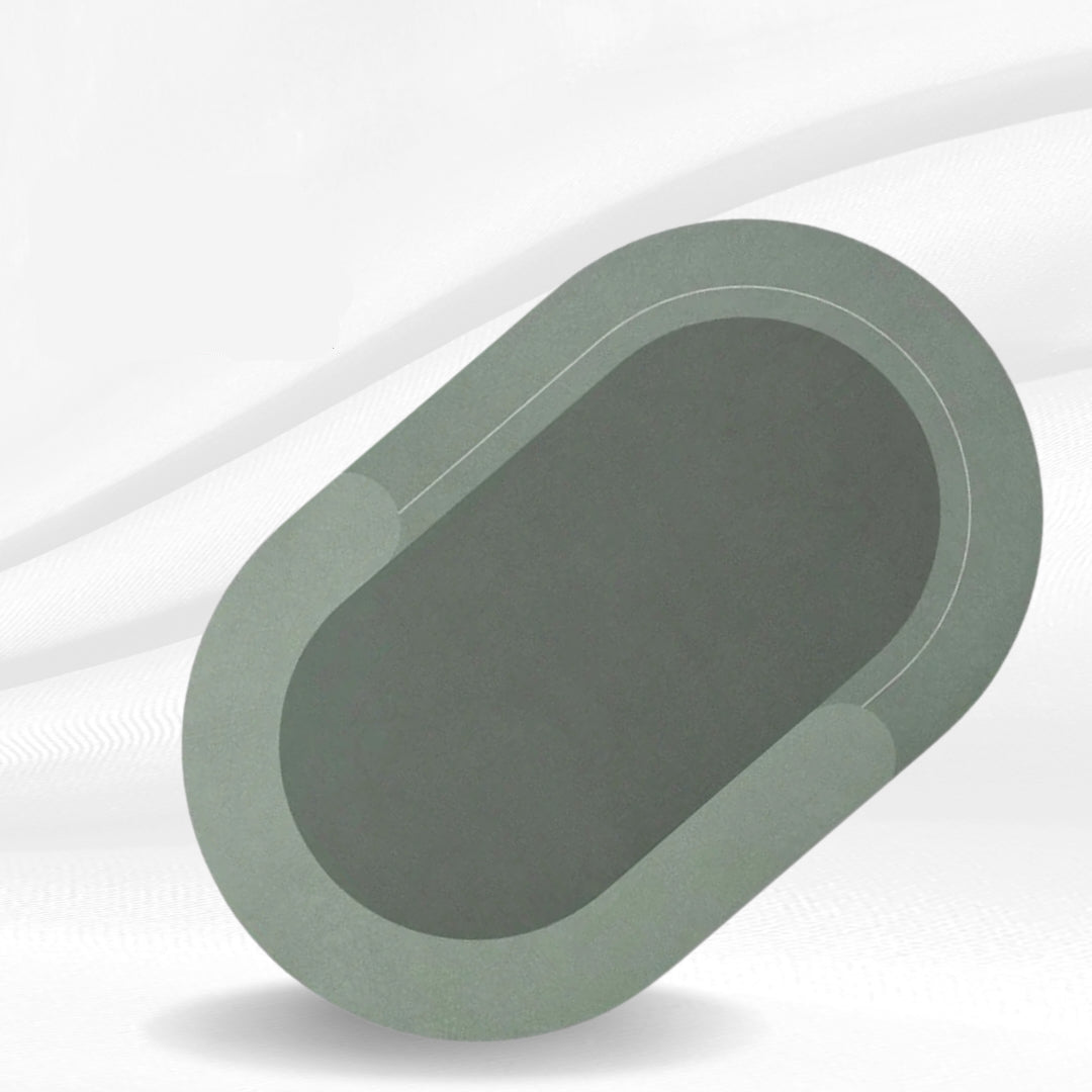 Moss green product on a white background with 'MOSS GREEN' text.