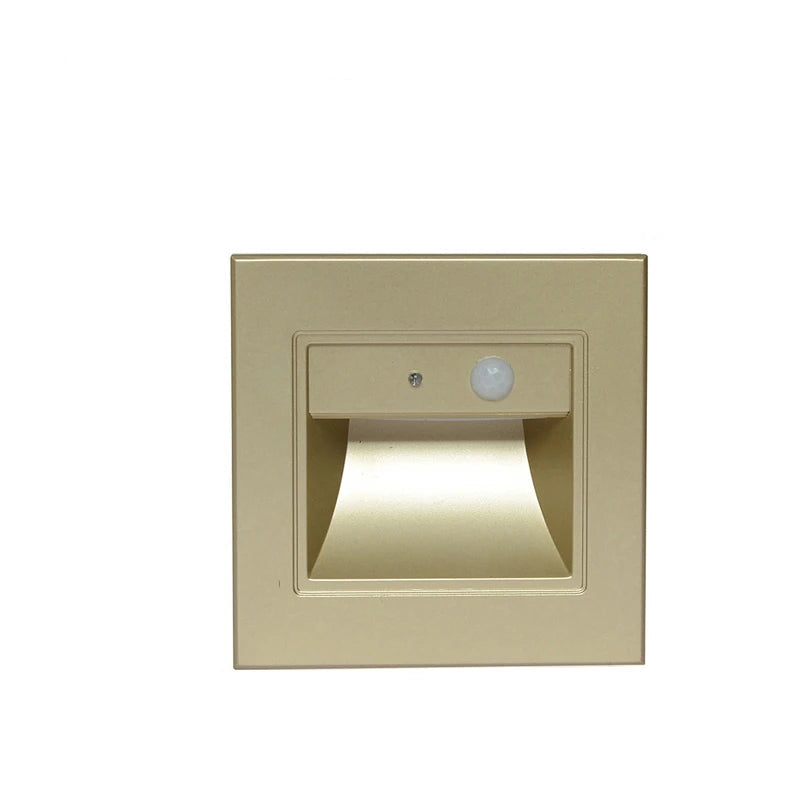 Nordic Triangle LED Wall Light – Modern Indoor Wall Lamp in Black, White, or Gold for Ambient Bathroom Lighting 11