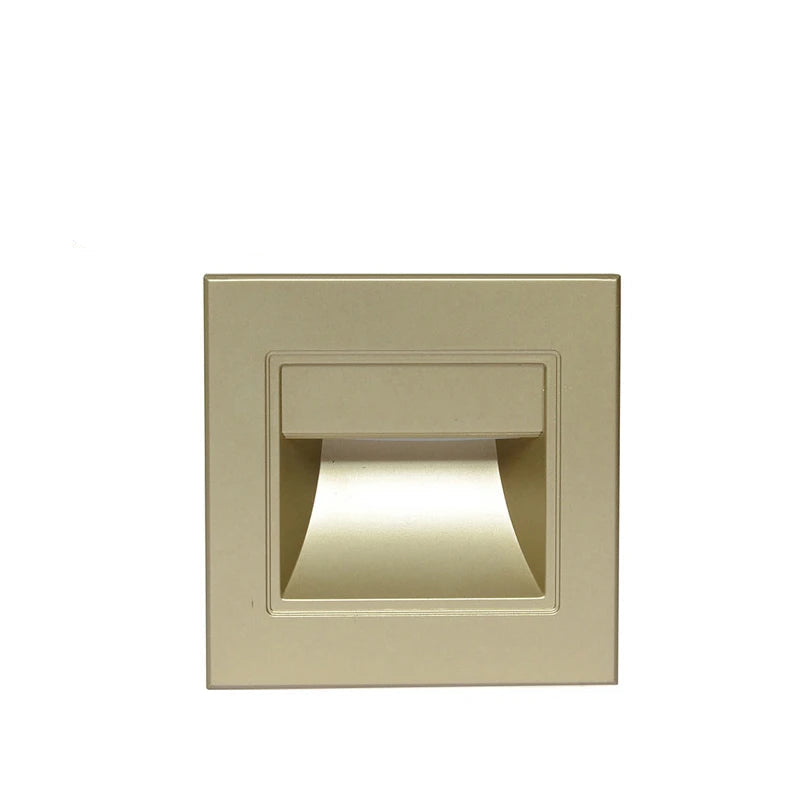 Nordic Triangle LED Wall Light – Modern Indoor Wall Lamp in Black, White, or Gold for Ambient Bathroom Lighting 15