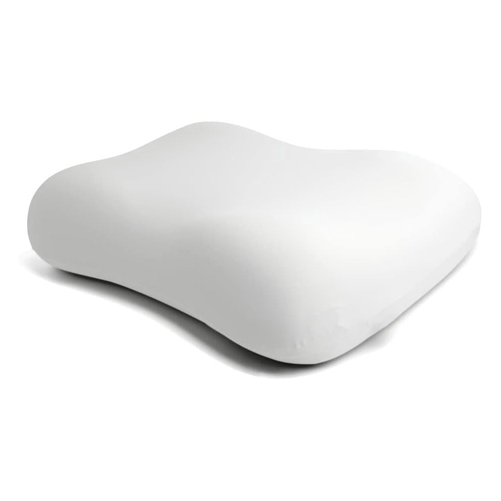White pillow on a white background