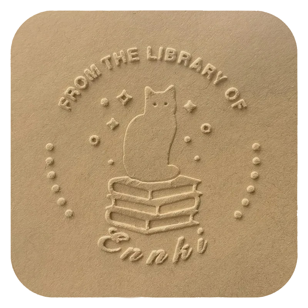 Personalized Book Stamp for Custom Library - Customizable Book Stamper with Durable Ink for Book Lovers 10