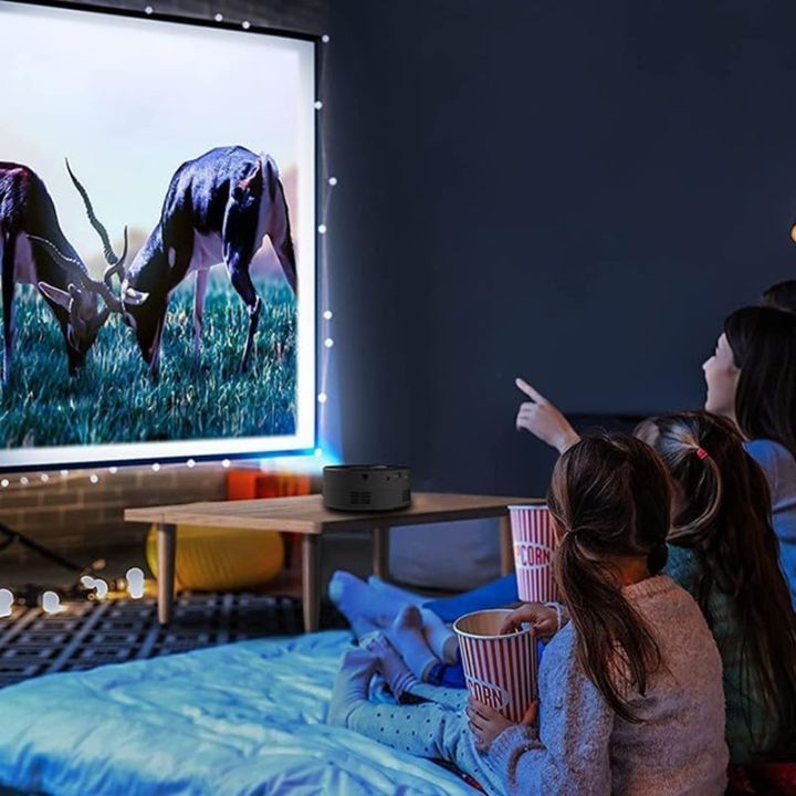 Portable Mini Projector with Rechargeable Battery – Compact High-Resolution Projector for Movies and Presentations 2