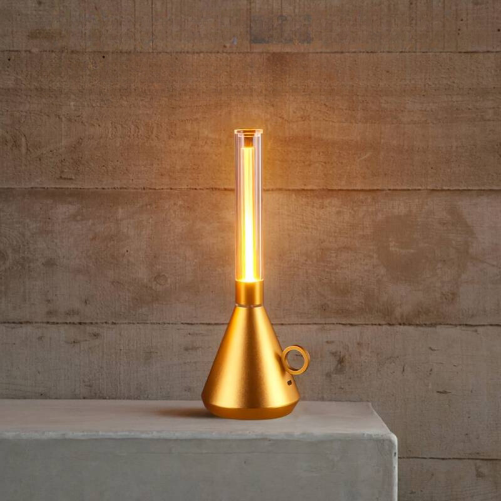 Portable Retro Lantern, Rechargeable Indoor/Outdoor Lighting with Adjustable Brightness – Warm White, Dimmable, Aluminum Design 2