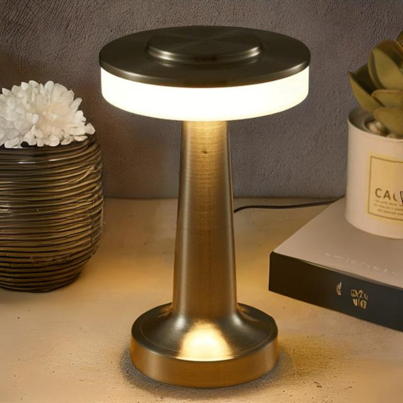 Portable Touch Sensor LED Lamp with Dimmable Brightness – Rechargeable and Cordless Night Light 8